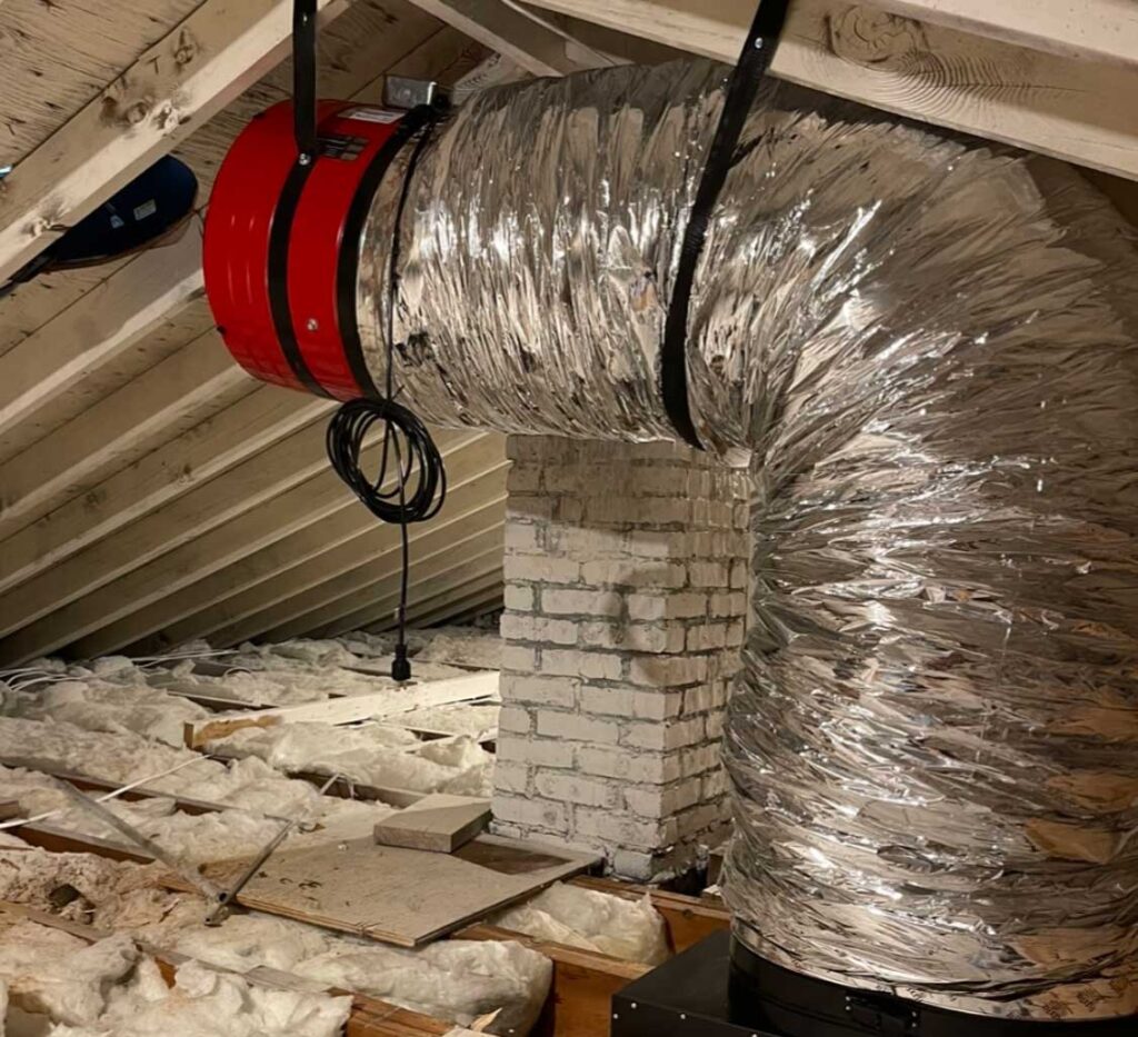 whole house fan installation